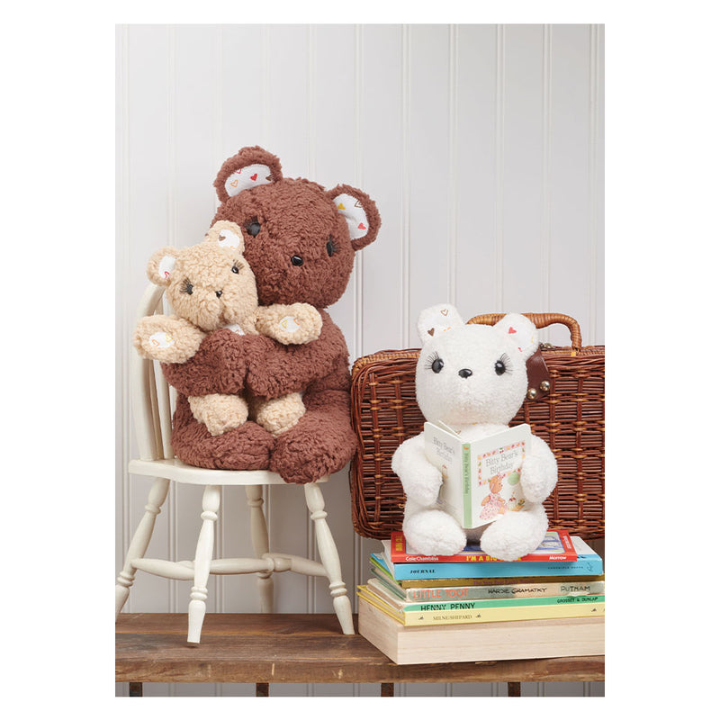 SIMPLICITY  S9941 Ours et petits lapins en peluche en trois tailles
