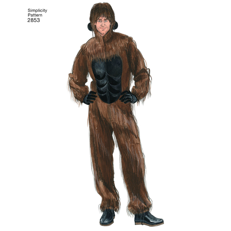 SIMPLICITY 2853 Costumes Pour Adultes