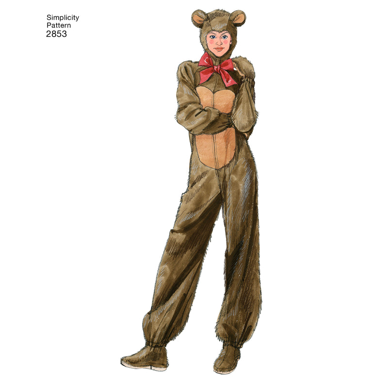 SIMPLICITY 2853 Costumes Pour Adultes