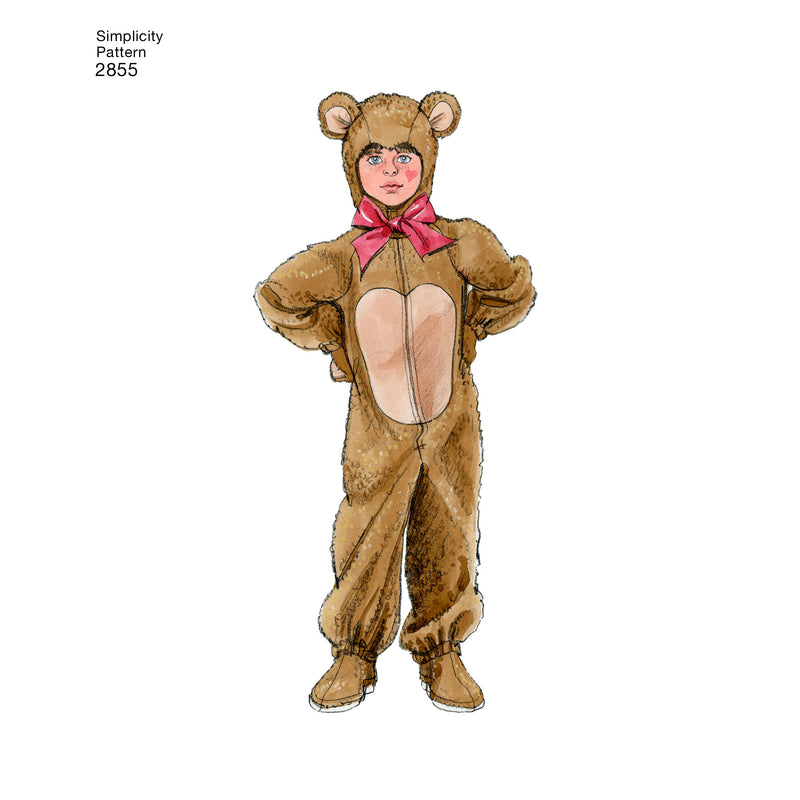 SIMPLICITY 2855 Costumes Pour Enfants