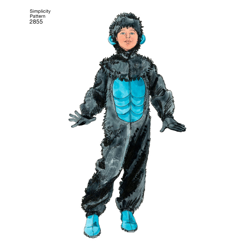 SIMPLICITY 2855 Costumes Pour Enfants