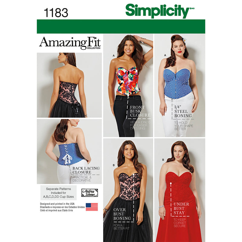 SIMPLICITY 1183 Hauts Pour Femmes