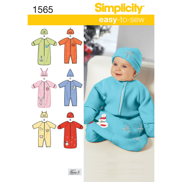 SIMPLICITY 1565 Babies' Sportswear