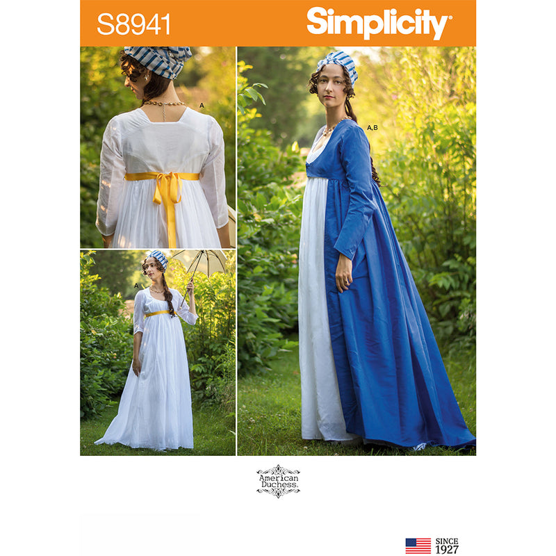 SIMPLICITY S8941 Costume Historique Pour Femmes